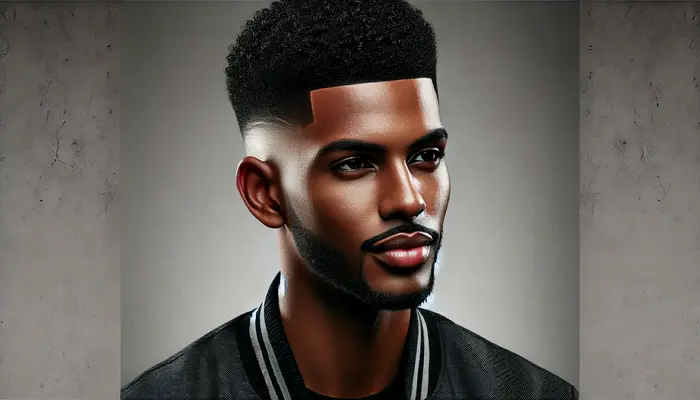 High Taper Fade Black Male