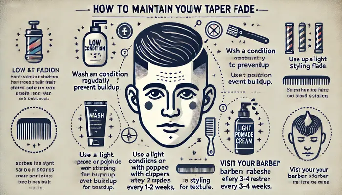 Maintain Your Low Taper Fade