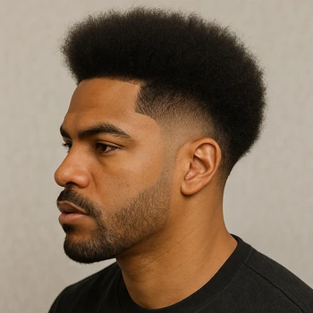 Blowout Taper Fade Black Men