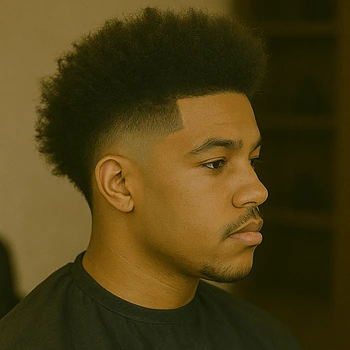 Blowout High Taper Fade
