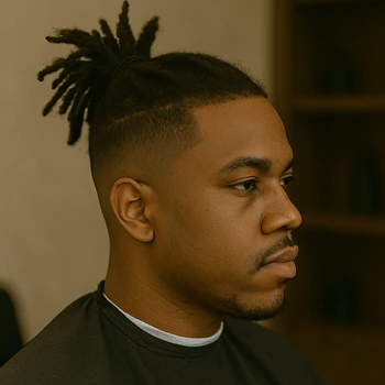 High Taper Fade Dreads
