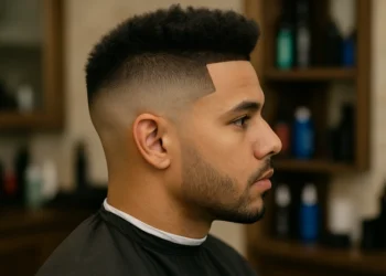 high taper fade haircut