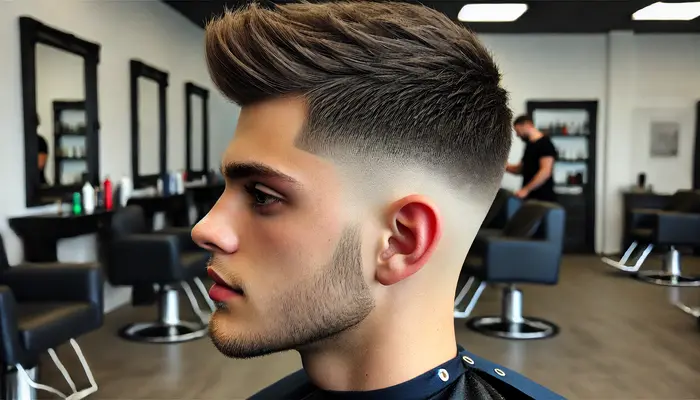 Low Taper Skin Fade