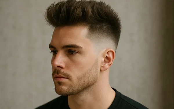 blowout taper fade haircut