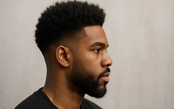 taper fade for afro hair