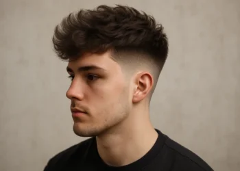 Taper Fade Fluffy Hair