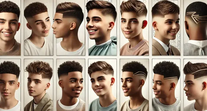 Taper Fade Haircuts for Boys