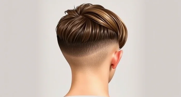 French crop taper fade haircut