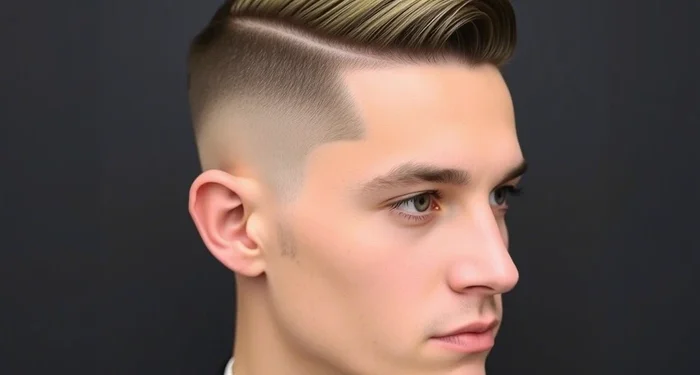 taper fade curtains haircut