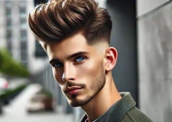 Taper Fade with Quiff