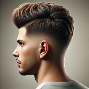 Undercut Mid Taper Fade