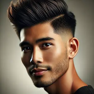 High Taper Fade Asian