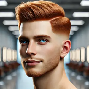 Ginger Low Taper Fade