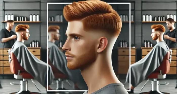 Ginger Taper Fade