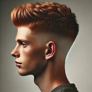 High Taper Fade Ginger