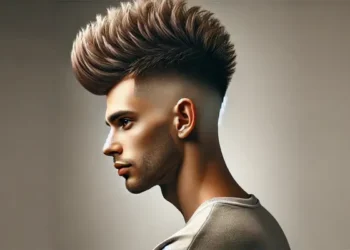 mohawk taper fade hairstyle