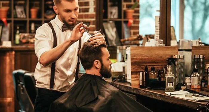barbers focused