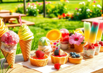 sweet treats for summer lifestyle