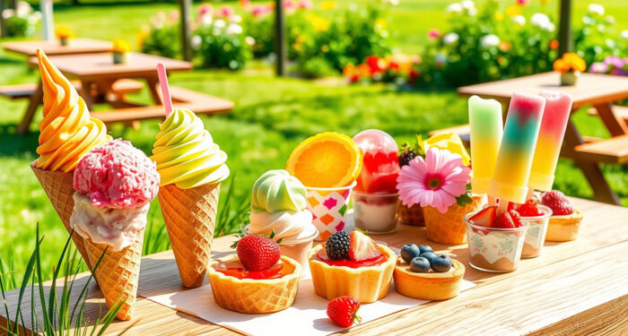 sweet treats for summer lifestyle