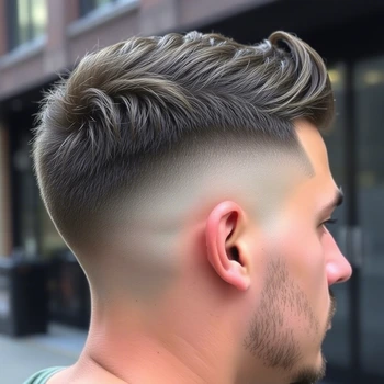 taper fade bajo texturizado