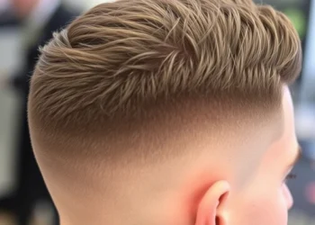 taper fade texturizado haircut