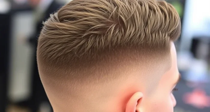 taper fade texturizado haircut