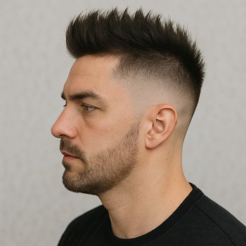 fohawk high fade taper