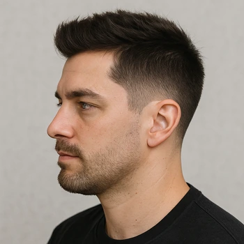 low taper fade fohawk