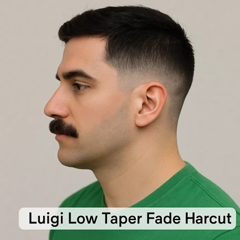 luigi low taper fade