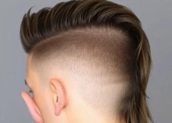 taper fade mullet haircut