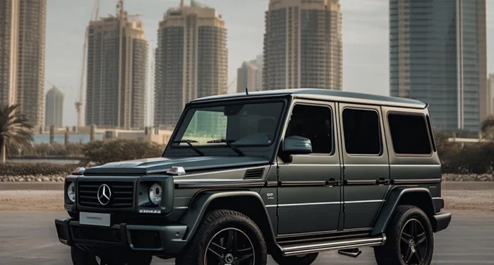 black g wagon in dubai