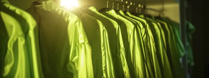 caring for your green garments