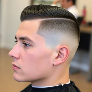 Drop Taper Fade haircut