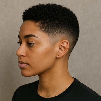 Low Taper Fade Female