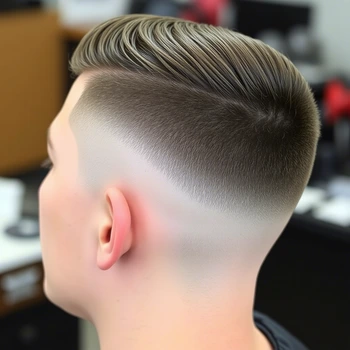 mid Taper Shadow Fade