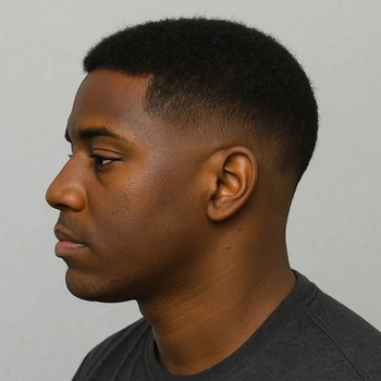 Small Taper Fade for Black Hair