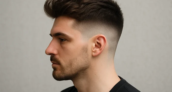 taper fade long top