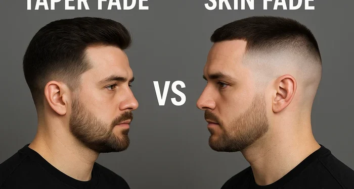 Taper Fade vs Skin Fade