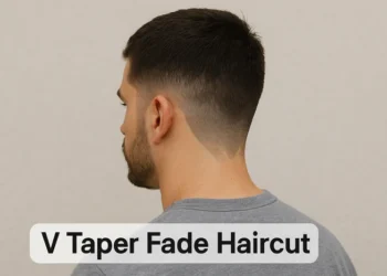 v taper fade haircut