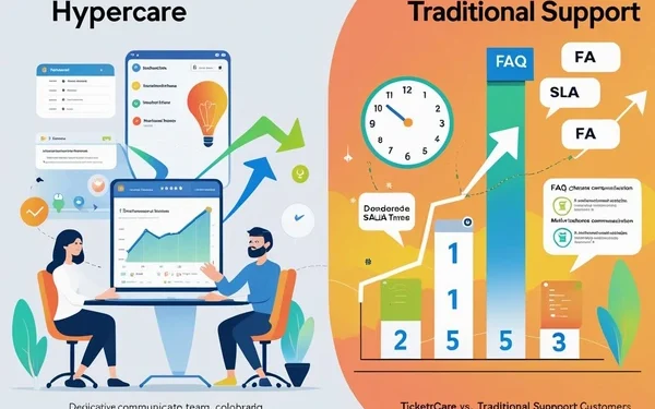 Hypercare vs Traditional Support