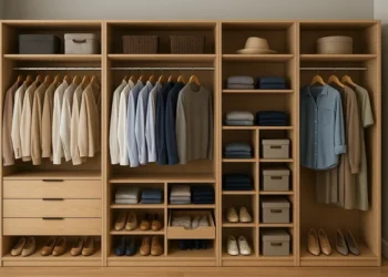 stylish wardrobe