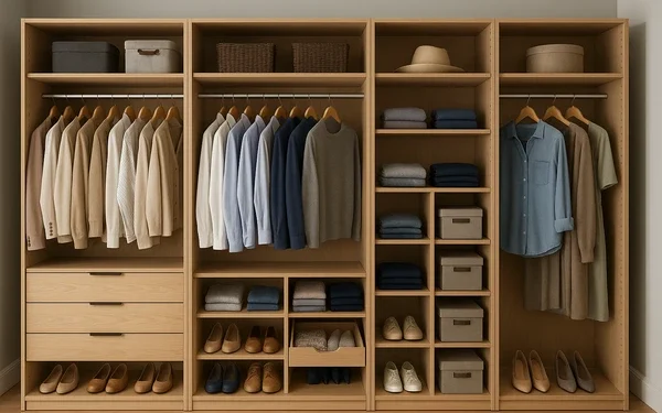 stylish wardrobe