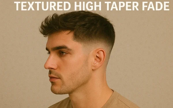 Textured High Taper Fade