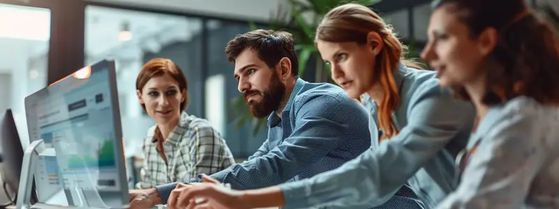 Team members explore the capabilities of the top proposal automation software