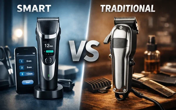 smart hair clippers vs traditional clippers