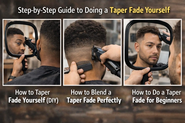Step-by-Step Guide to Doing a Taper Fade Yourself